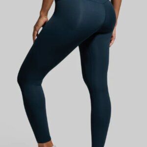 Born Primitive Dark Blue Teal High-Waisted Leggings - Size XS Extra Small